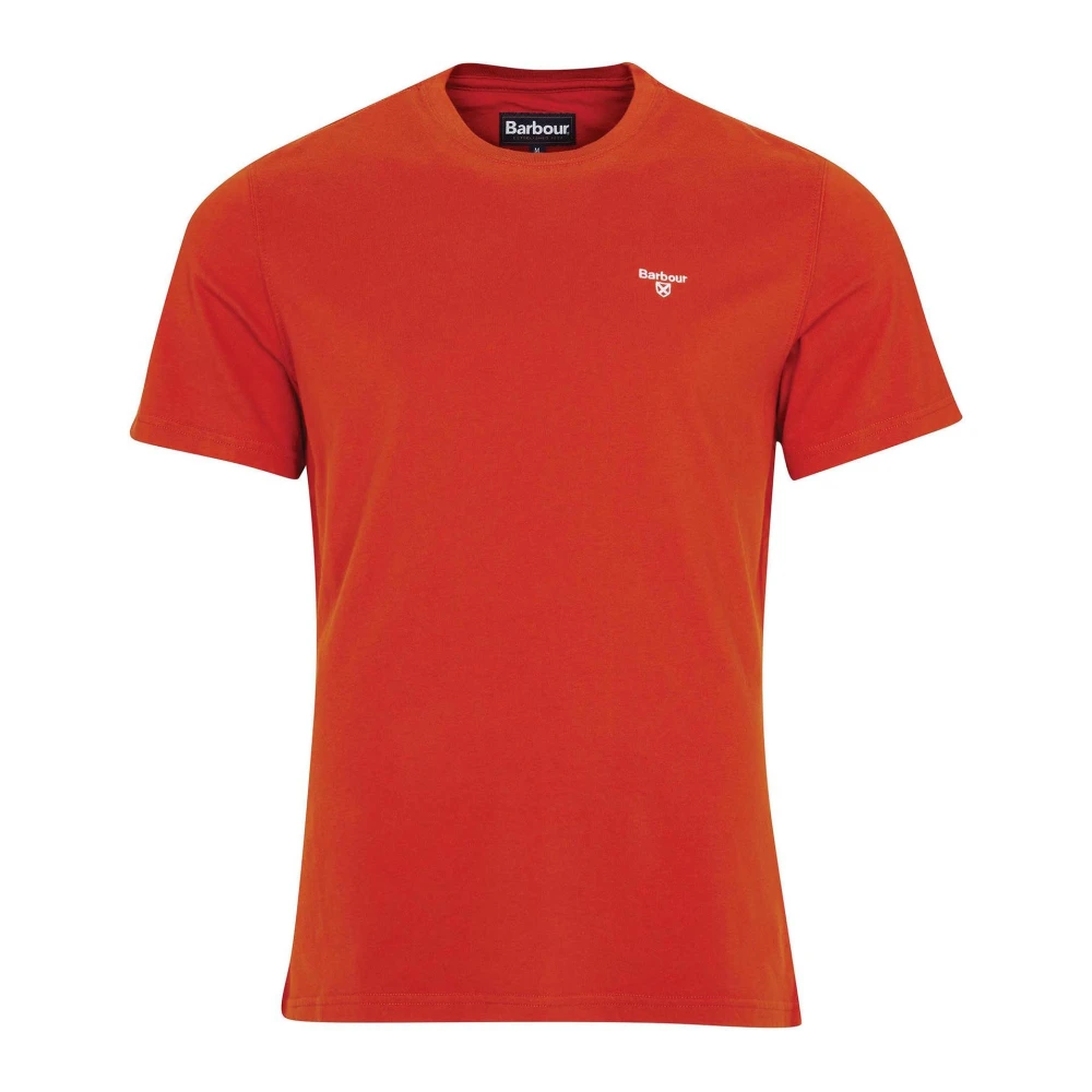Barbour Essentiële Sports T-Shirt Orange Heren