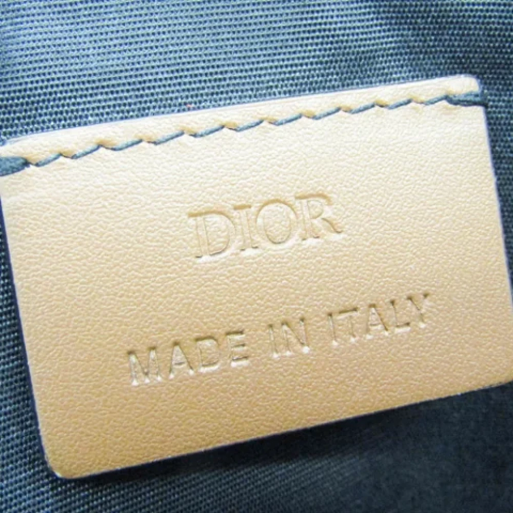 Dior Vintage Pre-owned Leather clutches Brown Dames