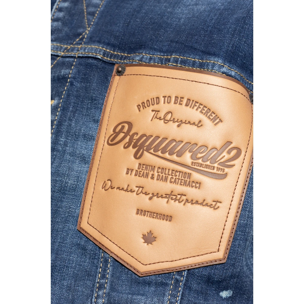 Dsquared2 Denim jas Blue Heren
