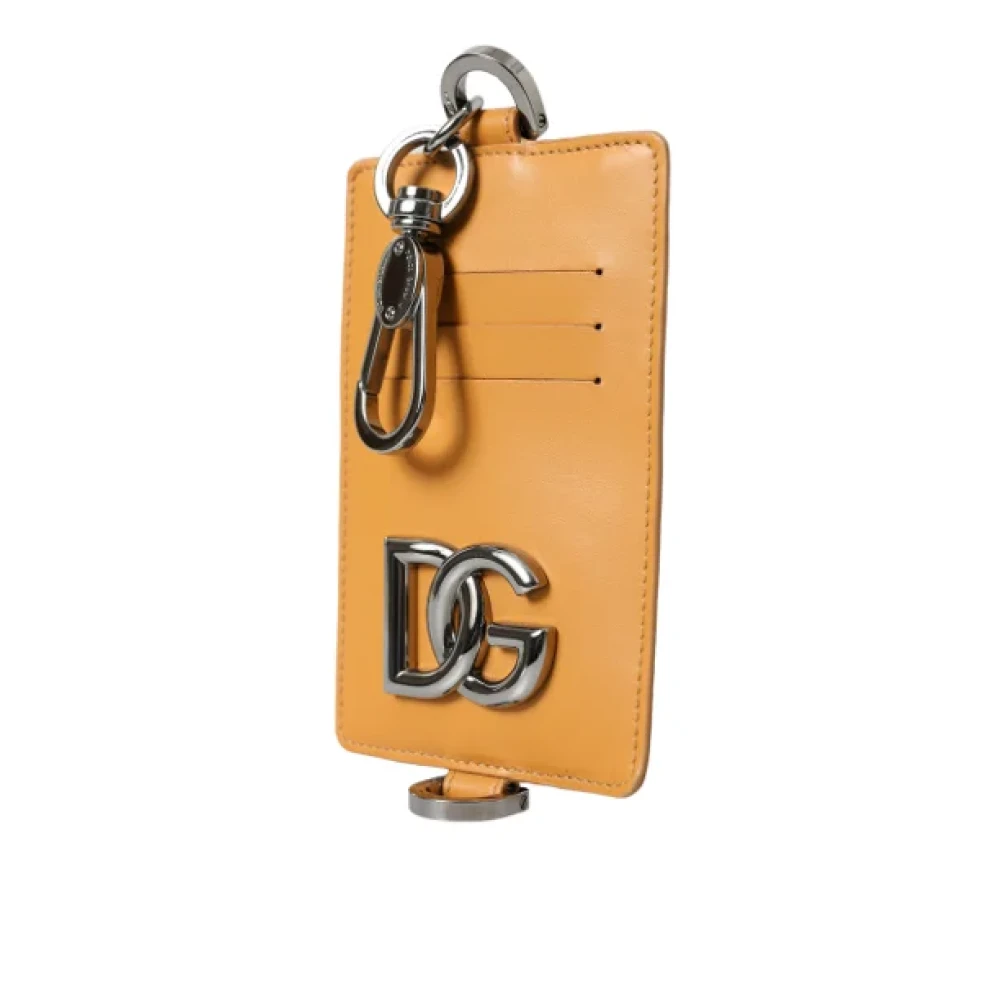 Dolce & Gabbana Pre-owned Fabric wallets Orange Dames