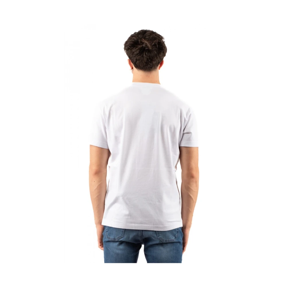 Dsquared2 Casual Katoenen T-shirt White Heren