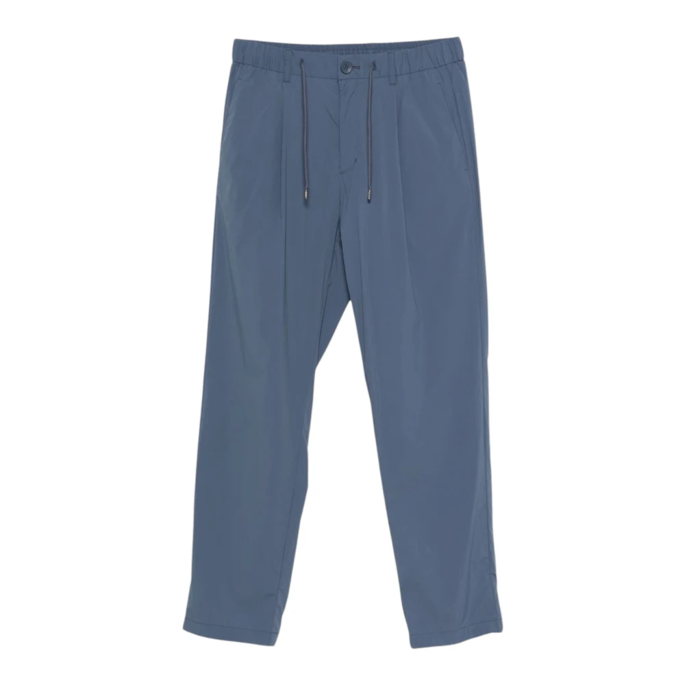 Herno Men's Blue Training Trousers & Tights, M, Trousers In Light Stretch Nylon