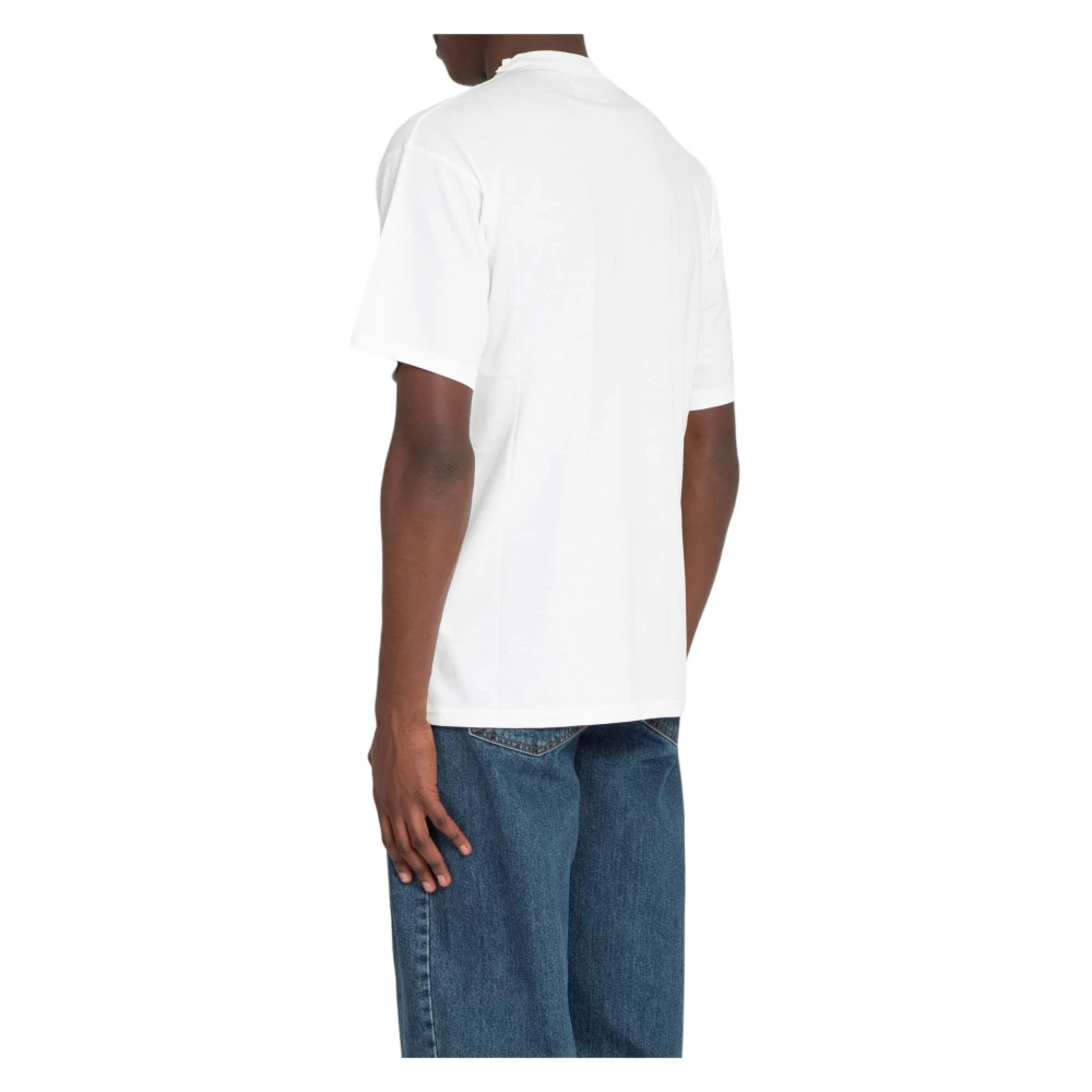 Magliano Print Tee met Uniek Ontwerp White Heren