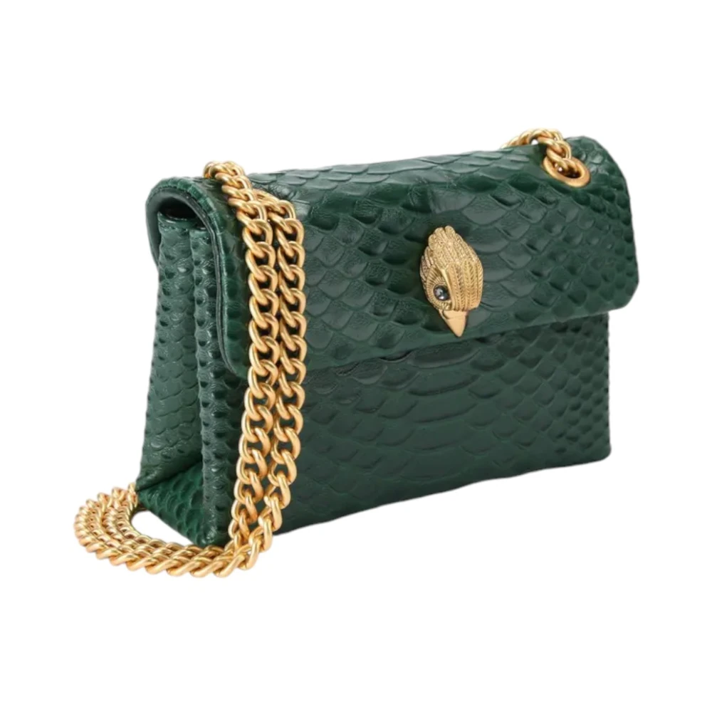 Kurt Geiger Stijlvolle leren tas voor vrouwen Green Dames