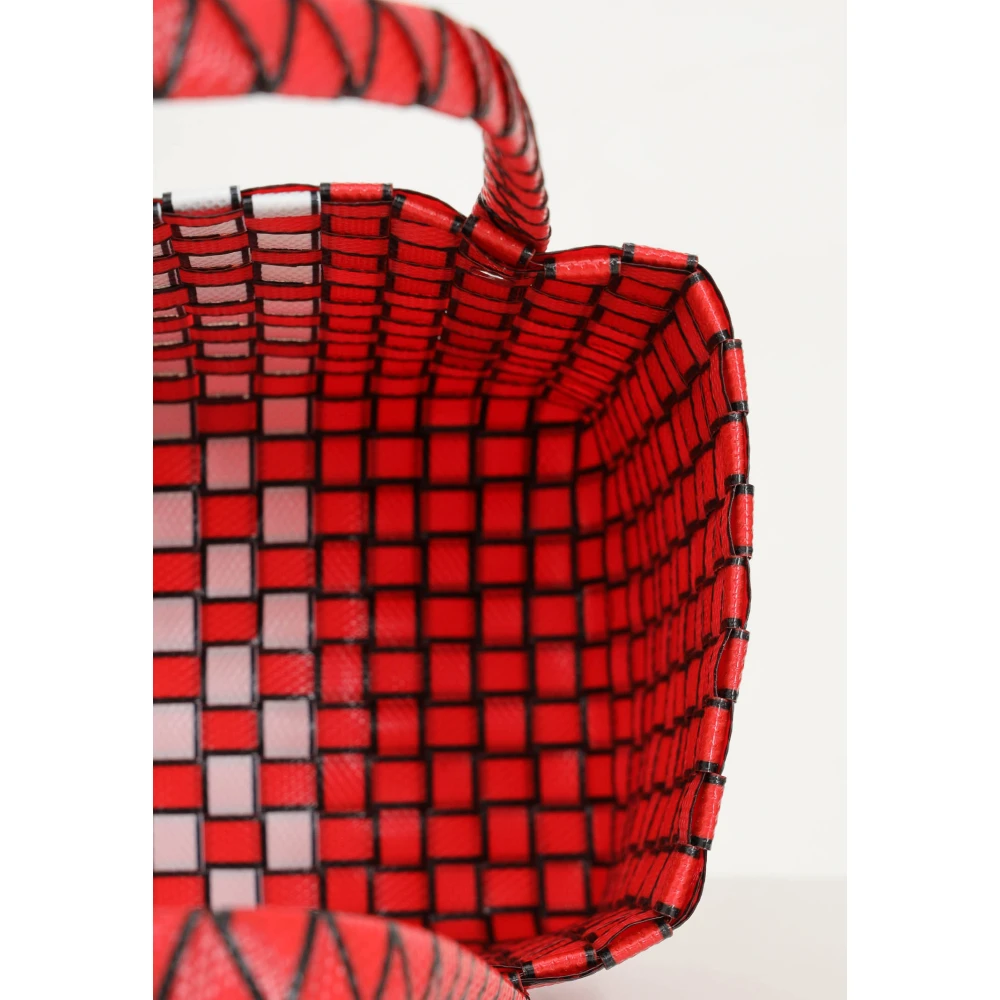 Marni Rode Box Basket Handtas voor Vrouwen Multicolor Dames
