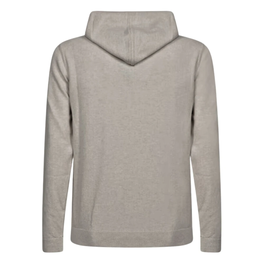 Daniele Fiesoli Merino Cashmere Hoodie Zand Beige Heren