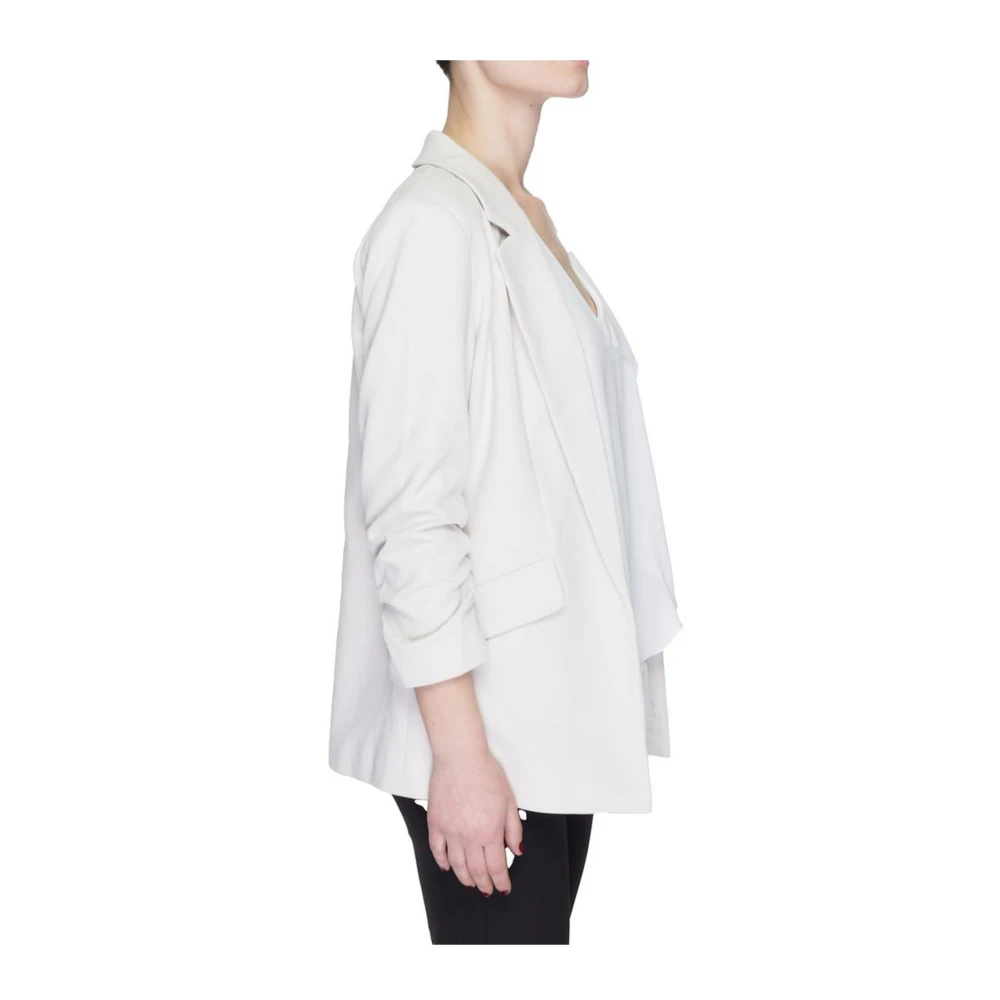 Only Beige Dames Blazer Lente Zomer Collectie Beige Dames