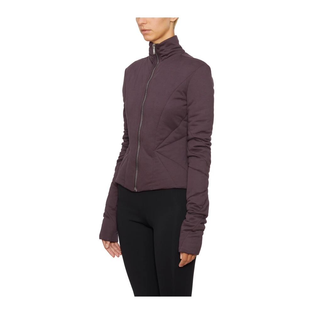 Rick Owens Gewatteerd Jas Ella Purple Dames