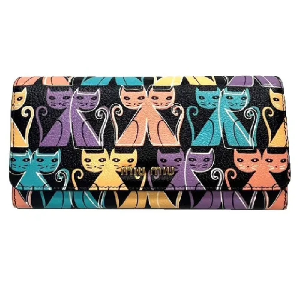 Pre-owned > Pre-owned Accessories > Pre-owned Wallets - - Miu Miu Pre-owned - Modalova