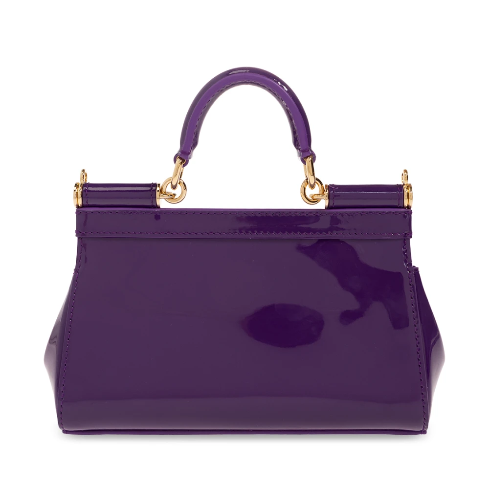 Dolce & Gabbana Sicily Kleine schoudertas Purple Dames