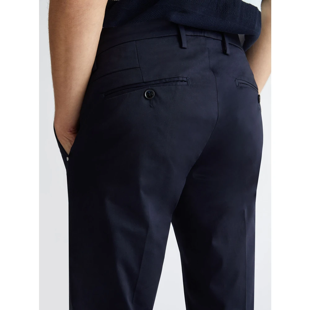 Liu Jo Blauwe Chino Broek voor Mannen Blue Heren