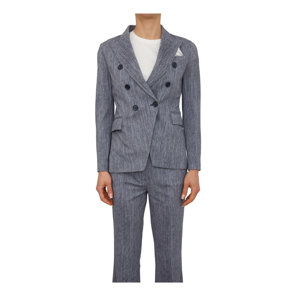 Circolo 1901 Women's Blue Giacca Blu - Blazers - Xs - Jackets