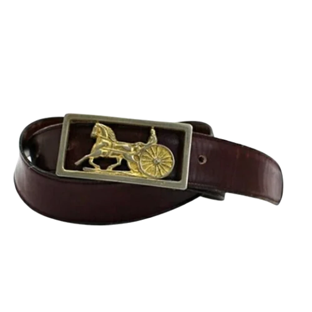Celine Vintage Pre-owned Leather belts Multicolor Heren