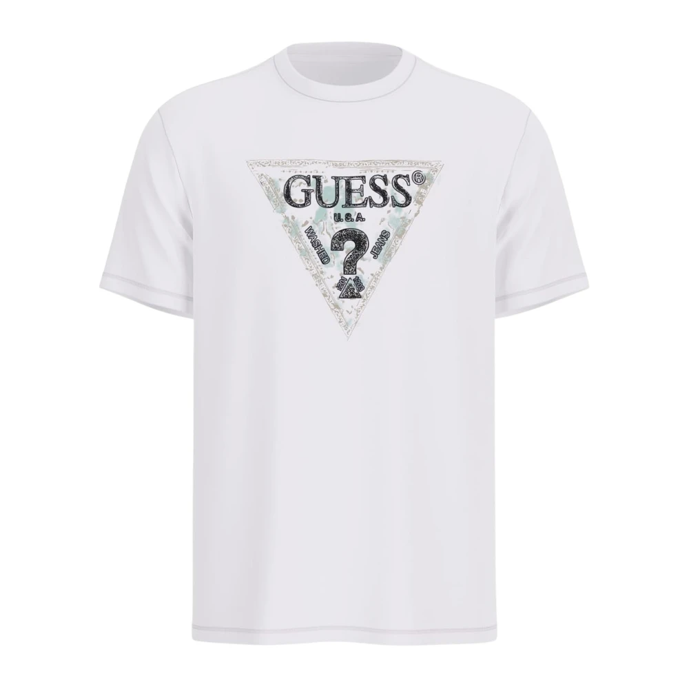 Guess - Tops > T-Shirts - White - Guess - Modalova