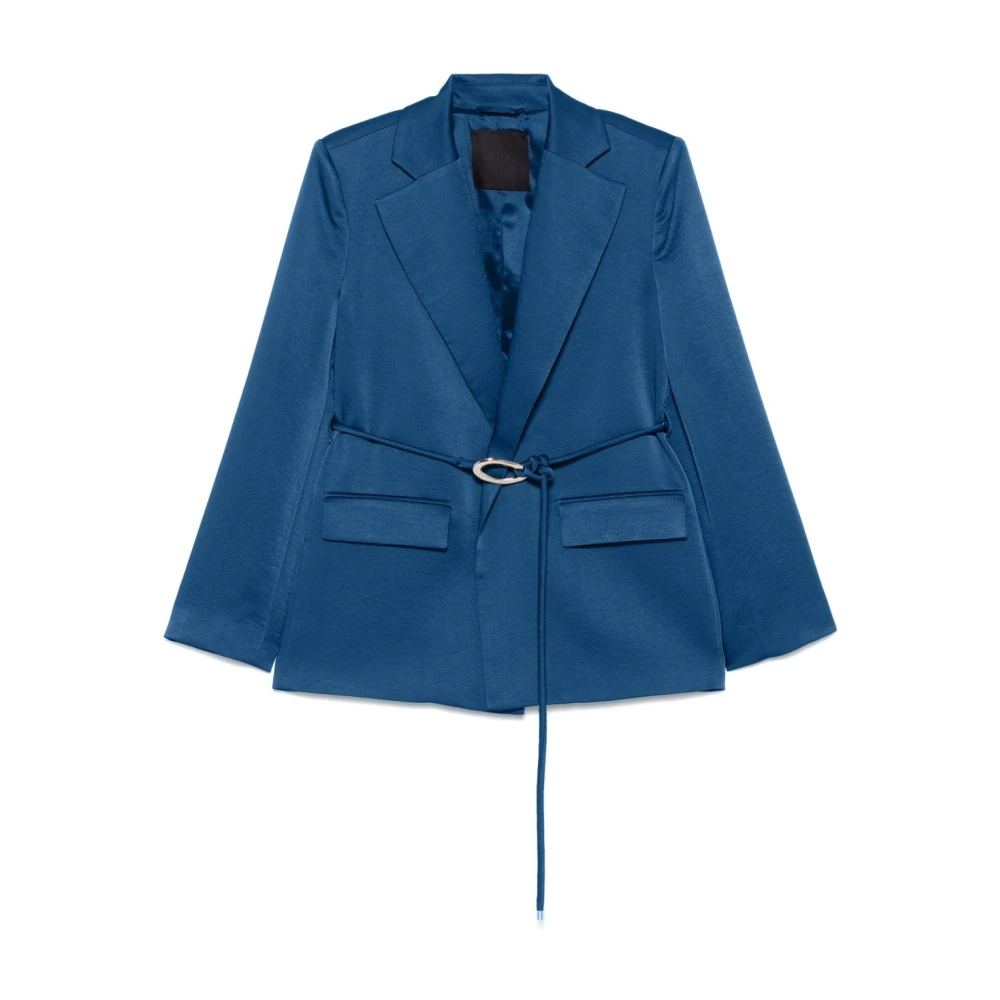 Liu Jo - Jackets > Blazers - Blue - Liu Jo - Modalova