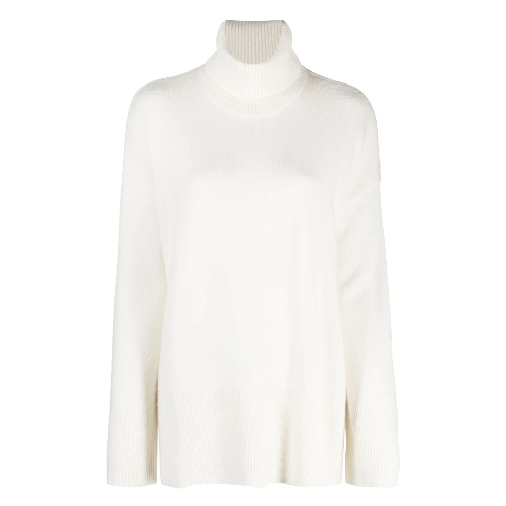 Witte Turtleneck Sweater Vrouwen Volwassenen | P.A.R.O.S.H. | Dames ...