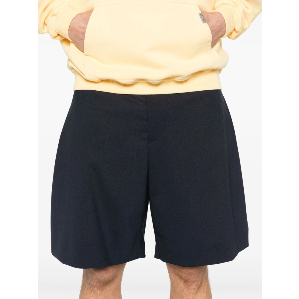 Msgm Blauwe Zomer Shorts Black Heren