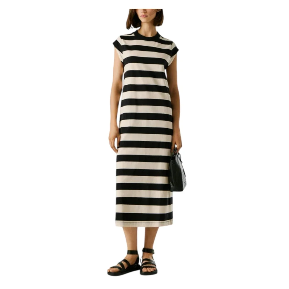 Pepe Jeans Women's Multicolor Midi Dress - Midi Dresses - M - Dresses