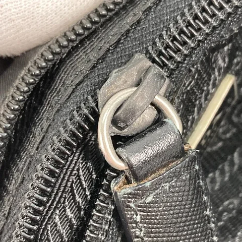 Prada Vintage Pre-owned Fabric prada-bags Black Dames