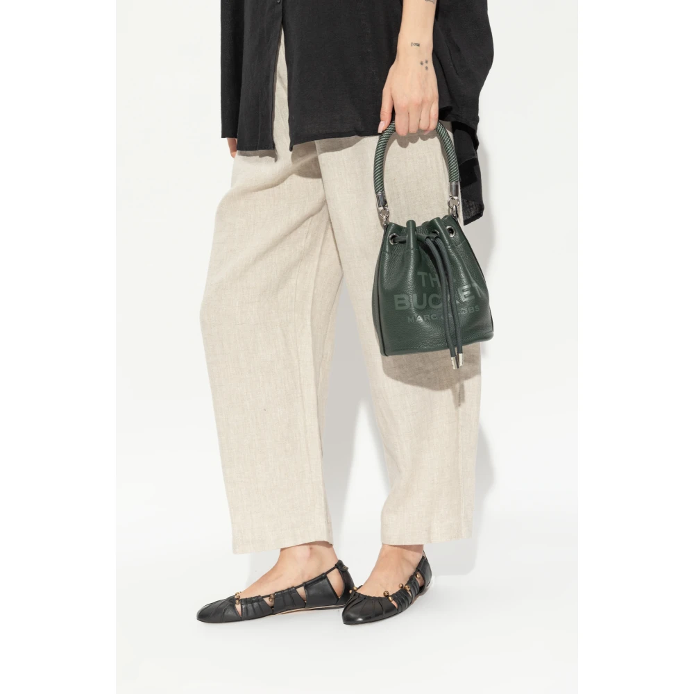 Marc Jacobs Handtas The Bucket Mini Green Dames