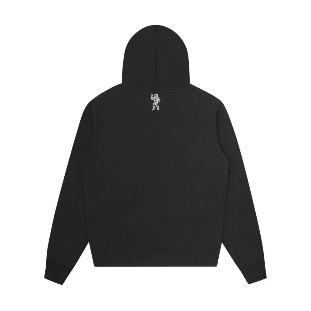 Billionaire Zwarte Sweater met Capuchon en Logopatch Black Heren
