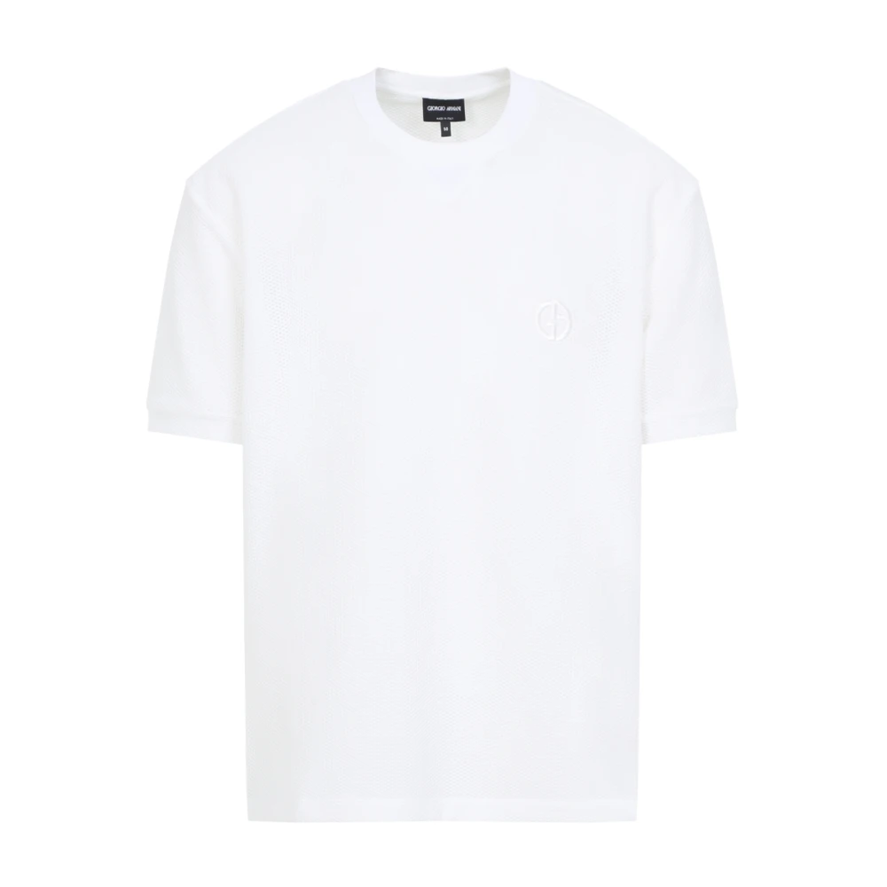 Giorgio Armani Uomo Bianco Top, L, New,