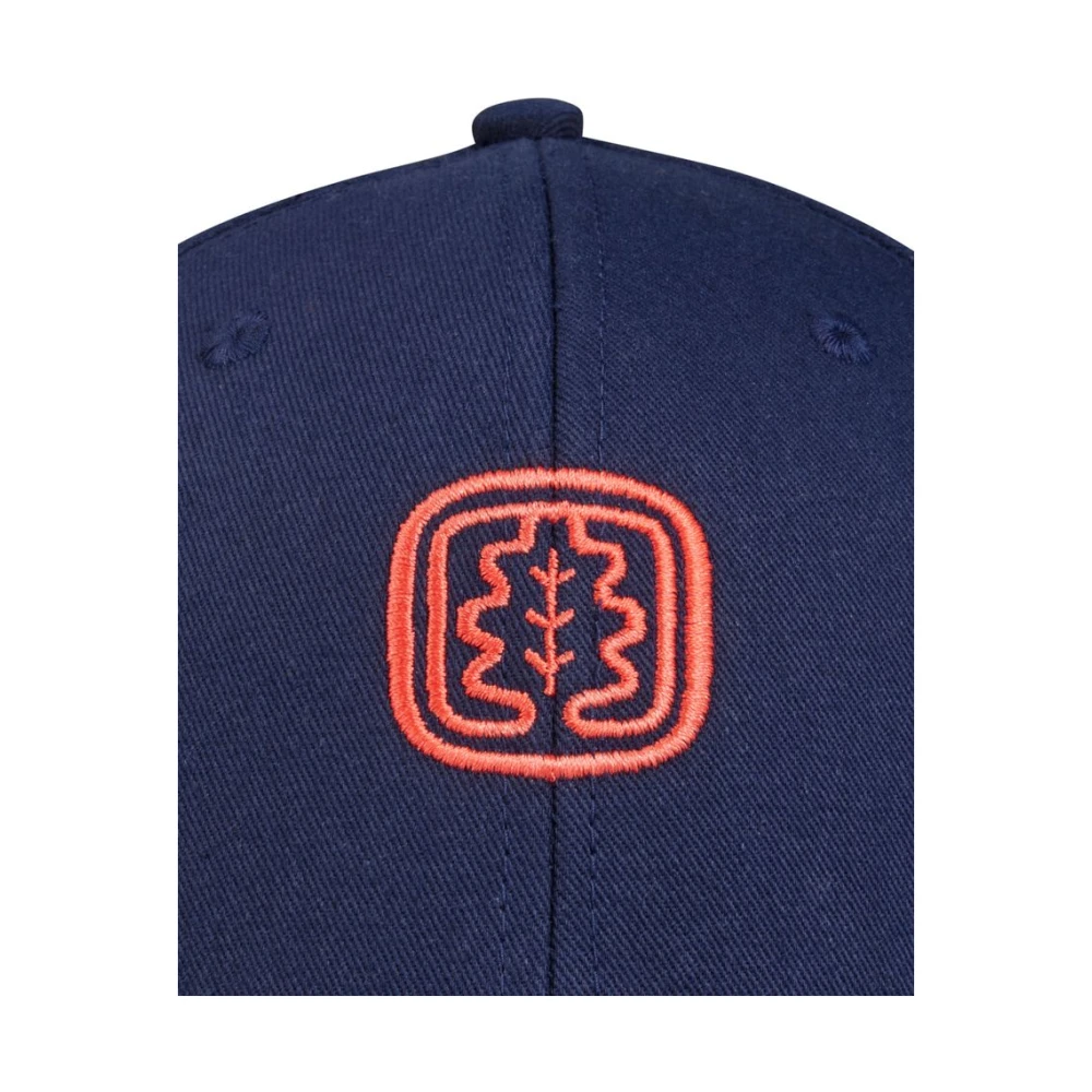 Ines De La Fressange Paris Sydney navy katoenen pet Blue Dames