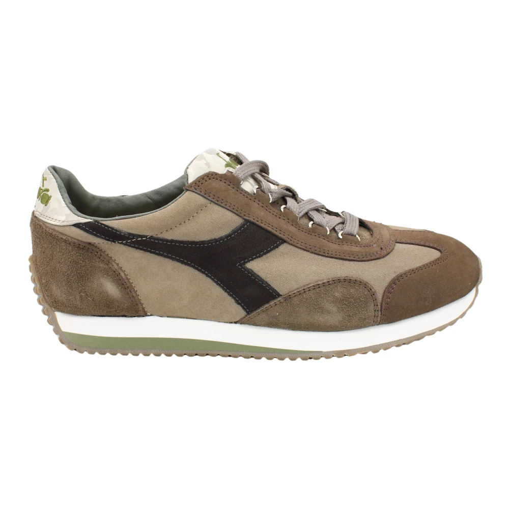 Diadora Heritage Equipe Evo Camo Sneakers Heren Schoenen Bruin