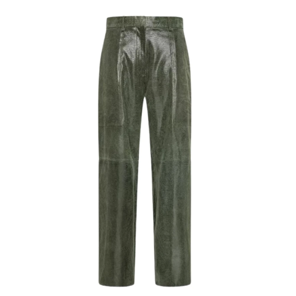 Trousers > Leather Trousers - - Forte Forte - Modalova