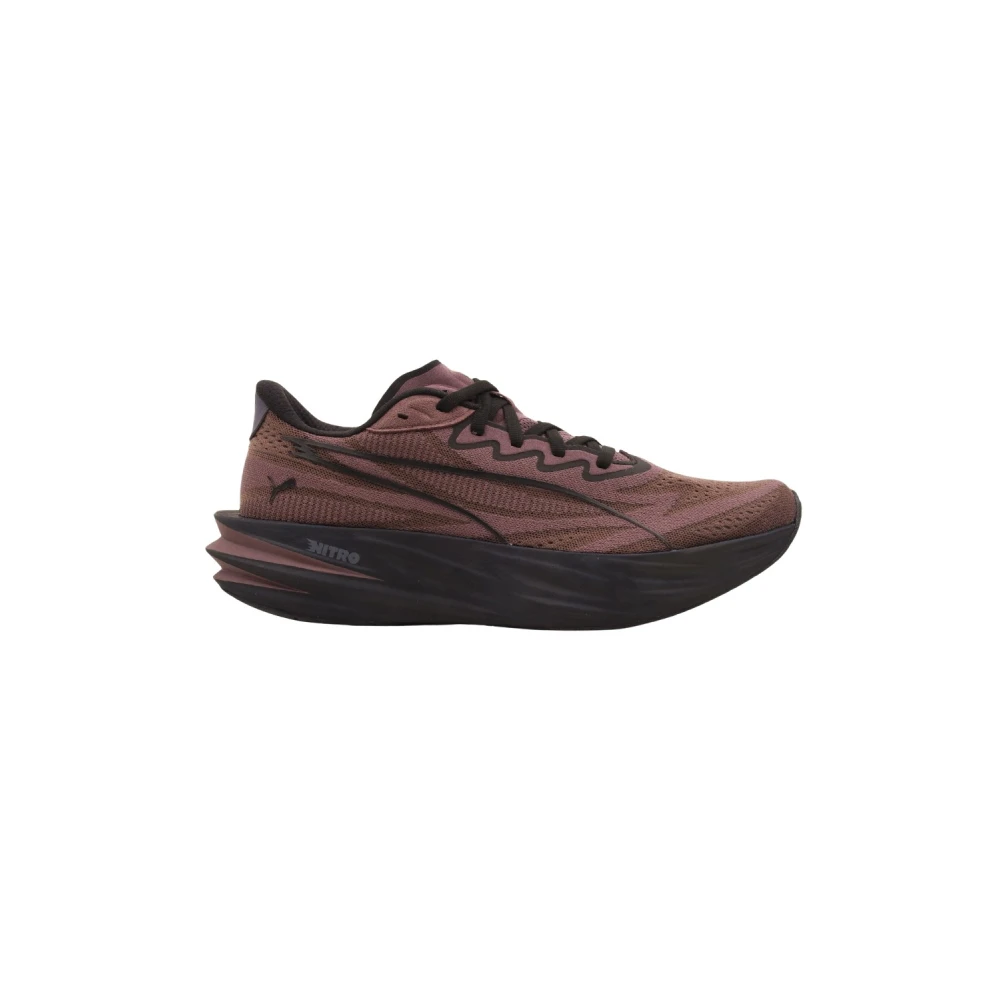 Puma Uomo Marrone Deviate Pure Nitro Sneakers Rich Cocoa / Black - Immagine 3