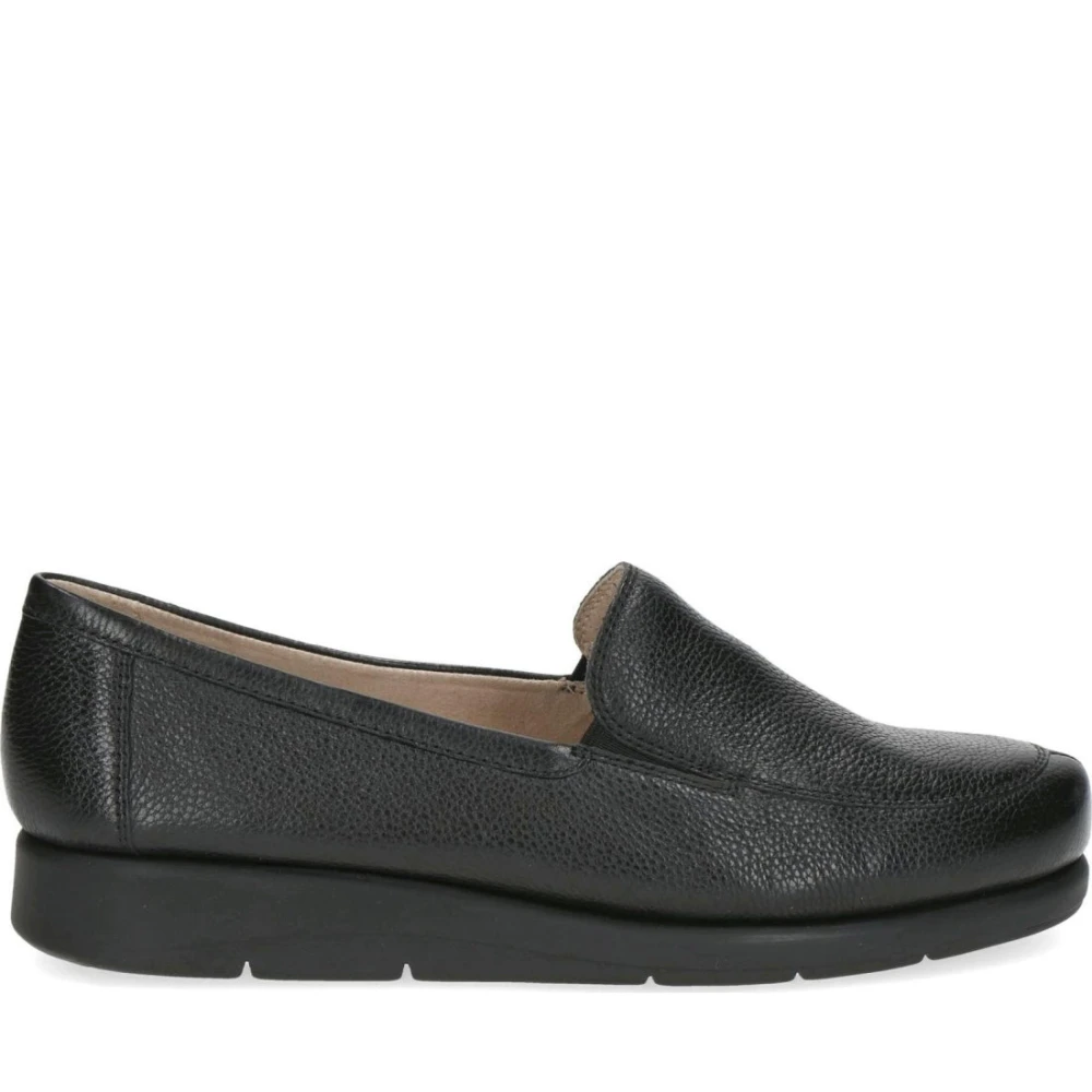 Caprice Women's Black Loafers, 5 Uk, Closed Loafers For