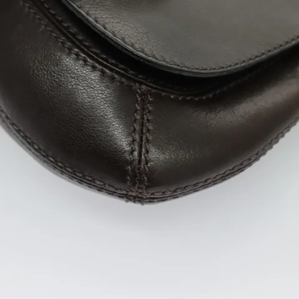 Bally Pre-owned Leather shoulder-bags Black Dames