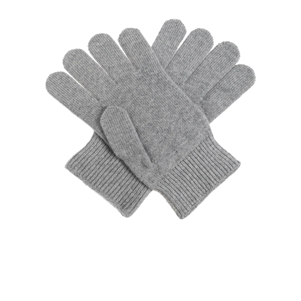 Dolce & Gabbana Kasjmier handschoenen Gray Heren