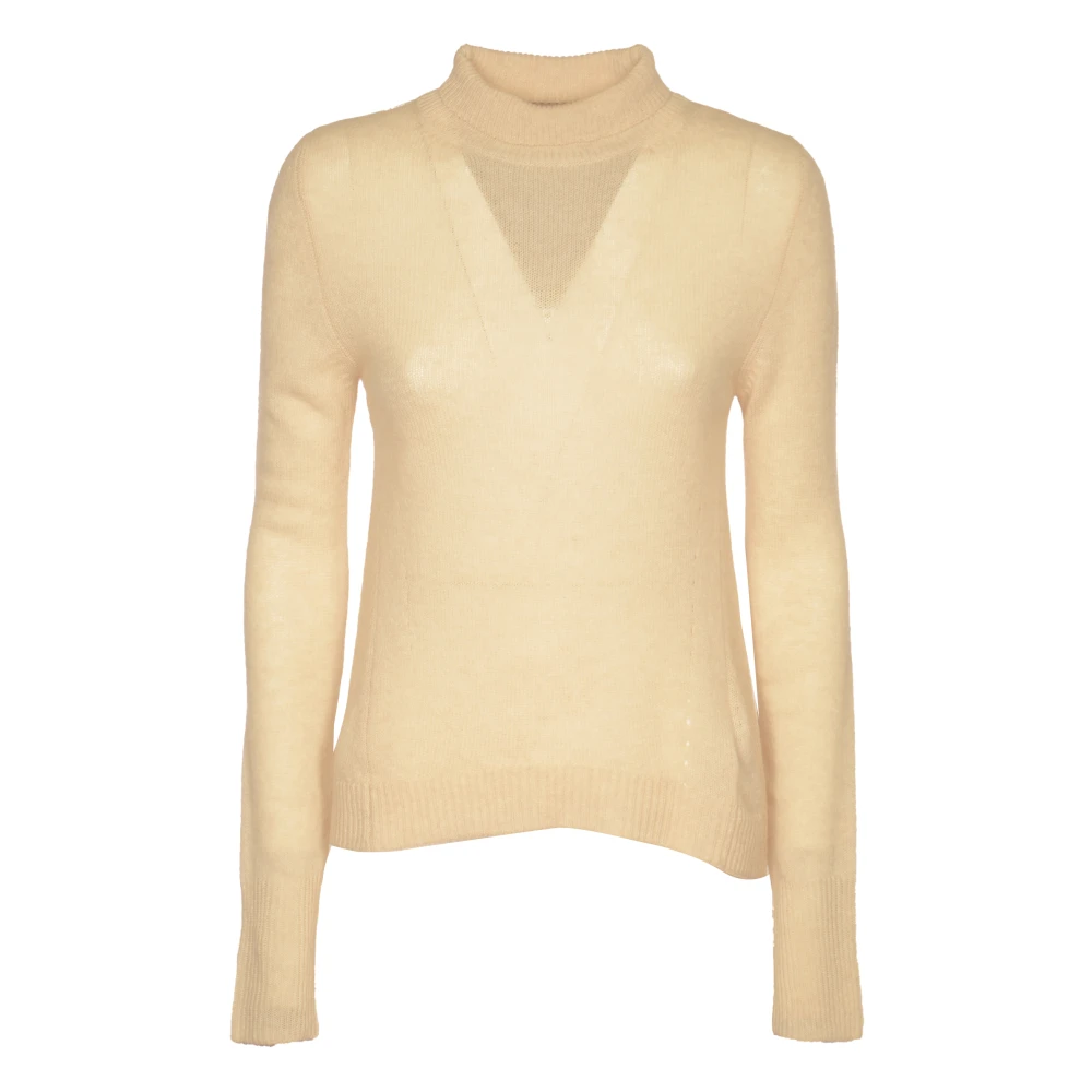 Dondup Stijlvolle Dolcevita Sweaters Beige Dames