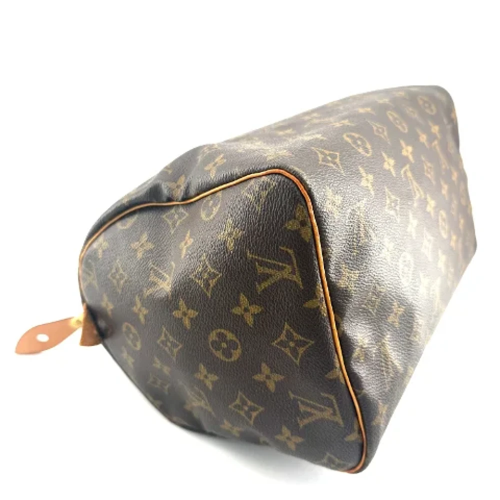 Louis Vuitton Vintage Pre-owned Cotton louis-vuitton-bags Brown Dames