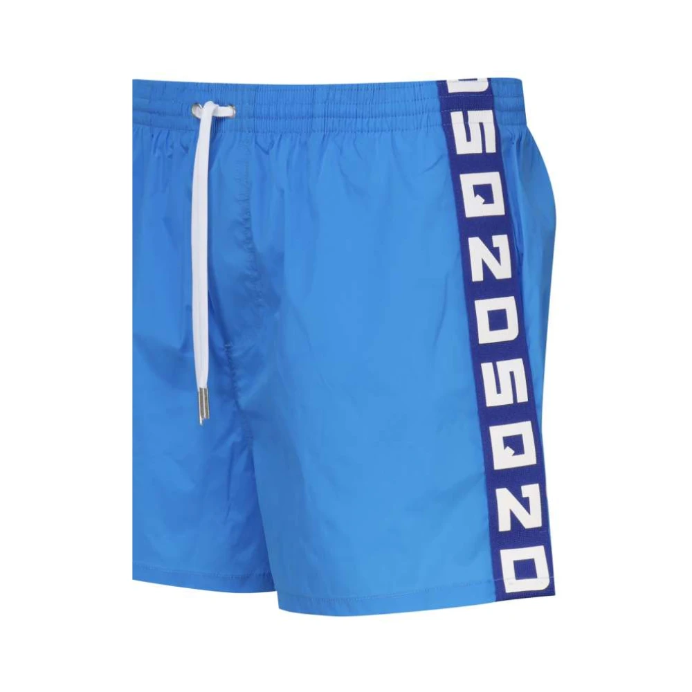 Dsquared2 Midi Boxer Briefs Blue Heren