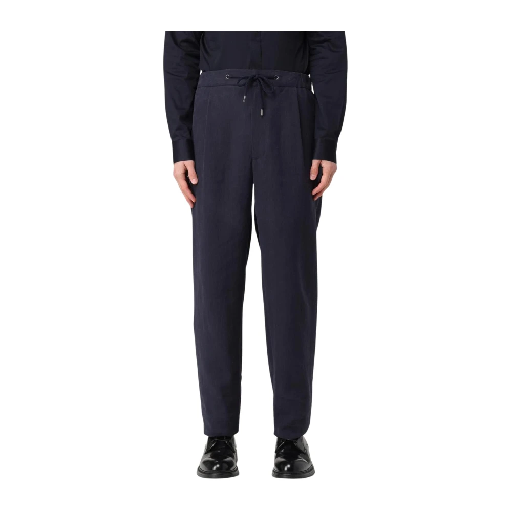 Trousers > Straight Trousers - - Giorgio Armani - Modalova