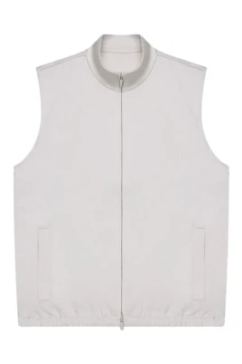 Beige Heavy Supima Bodywarmers