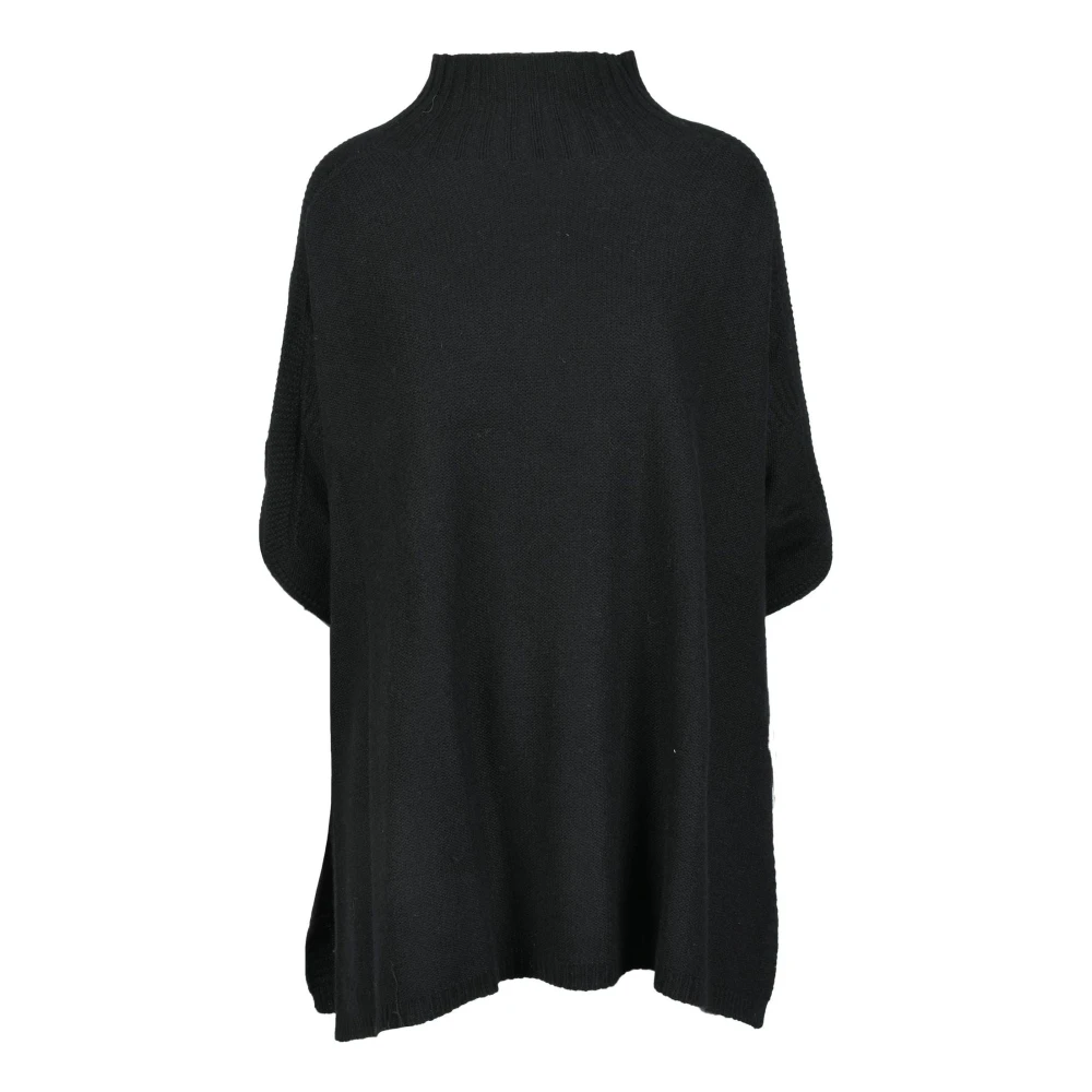Marella Monochrome Gebreide Trui Black Dames