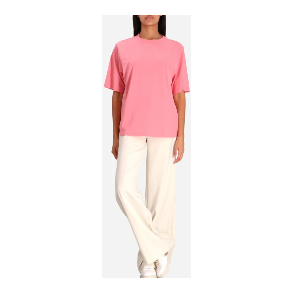 Hugo Boss Dames Logo T-Shirt Pink Dames
