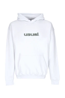 Vit Dionea Långärmad Hoodie