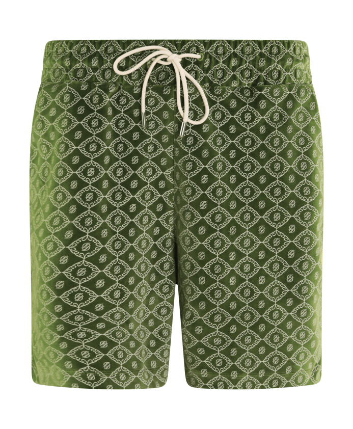 short-monogramme-vert