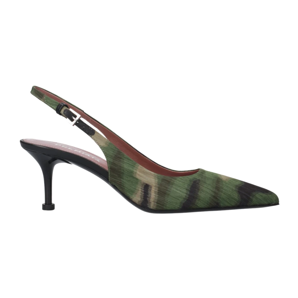 Premiata Green Pumps, Female, 3 Uk, Slingback Pump