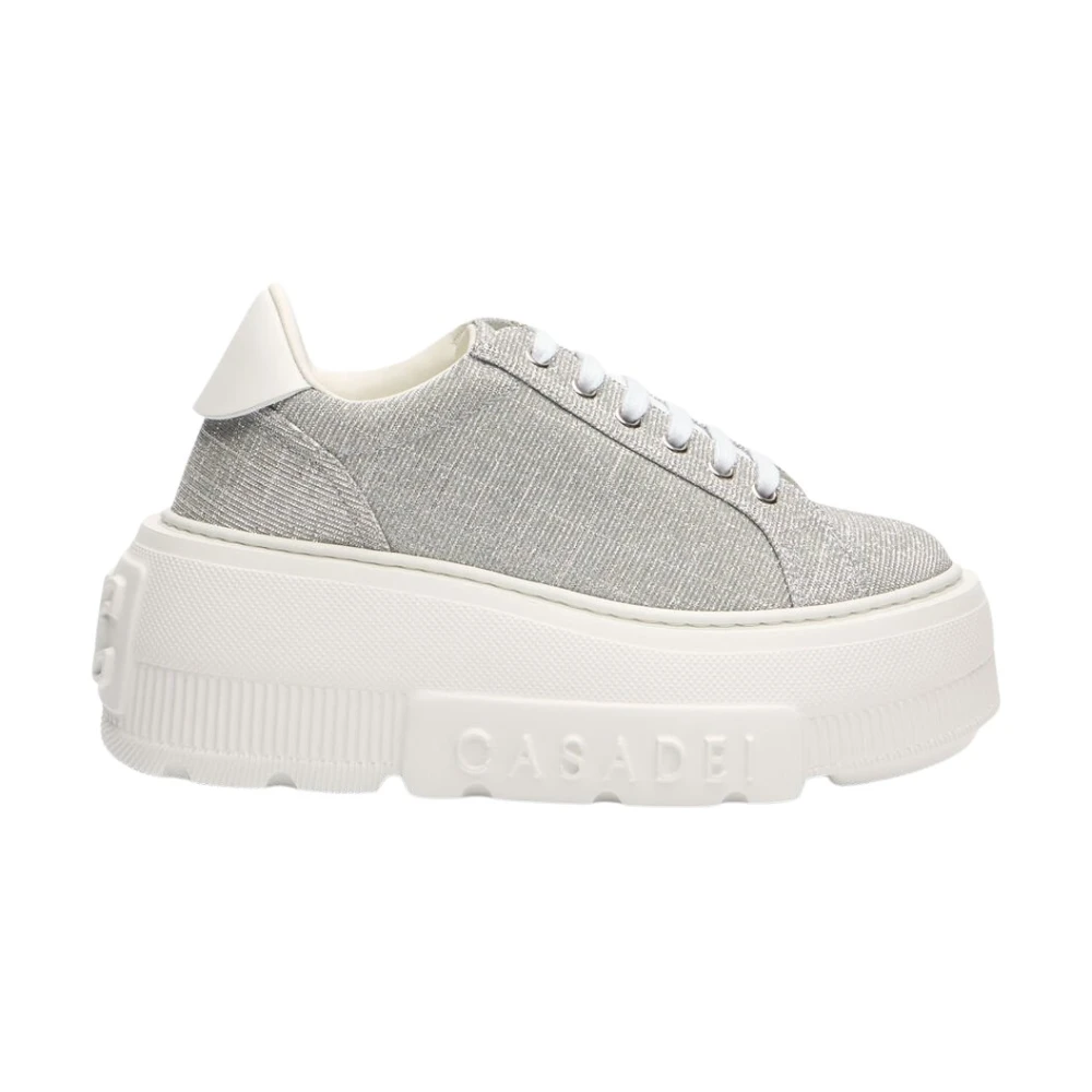 Casadei Women's Gray Sneakers, 4 Uk, Nexus Sneaker