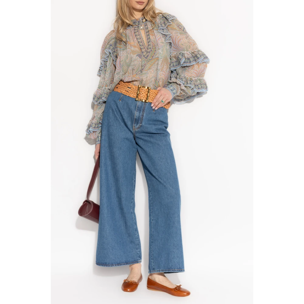 ETRO Zijden overhemd Multicolor Dames