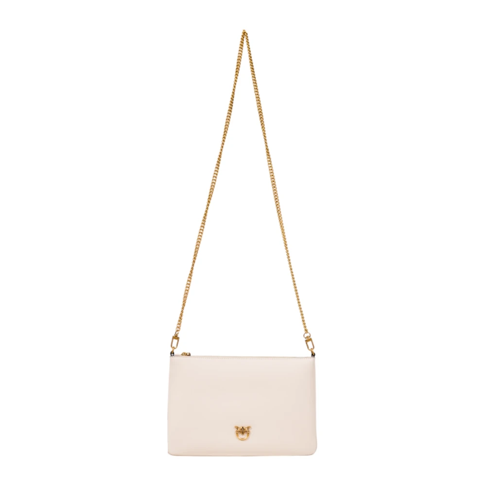 Pinko Women's Gold Classic Flat Pouch With Chain
