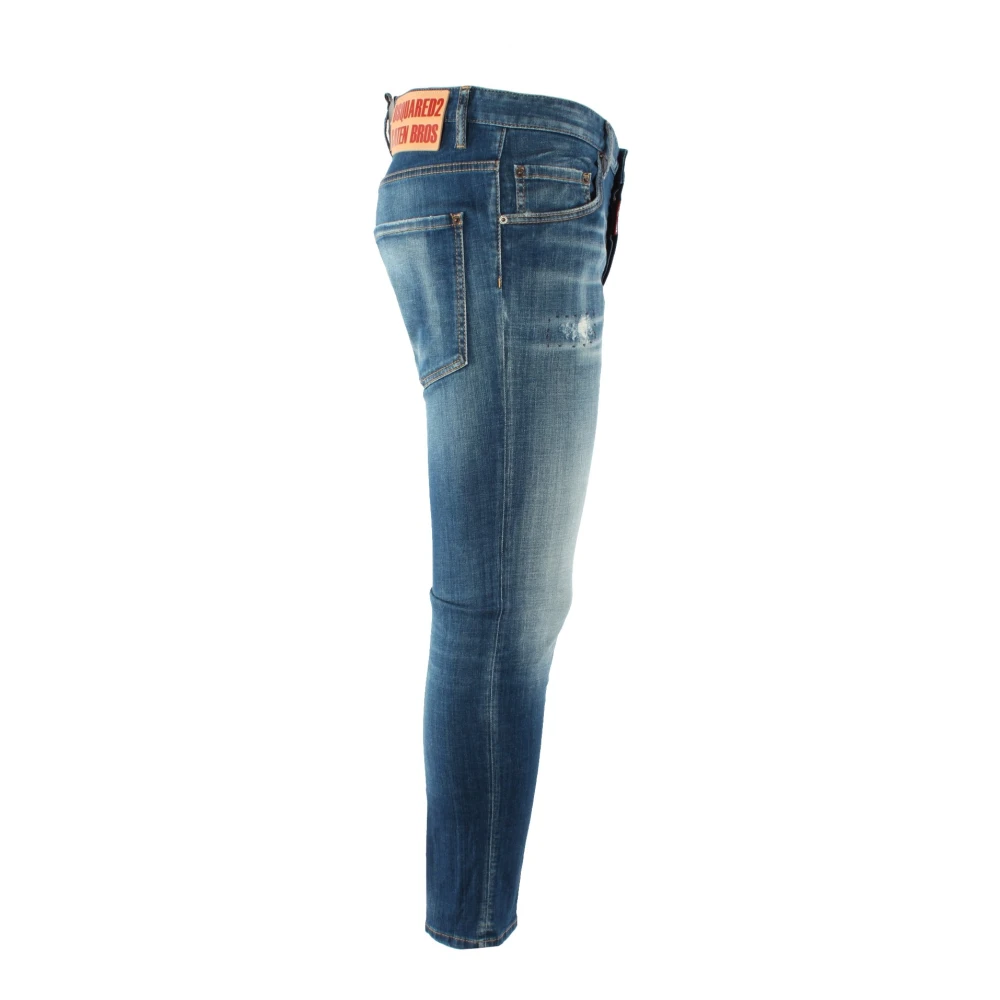 Dsquared2 Skater Jean Blauw Heren Jeans Blue Heren