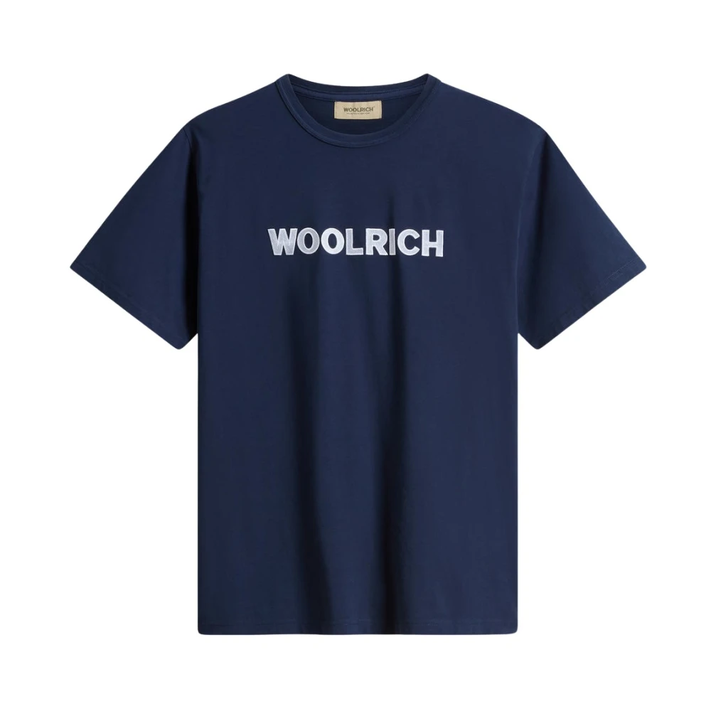 Woolrich - Tops > T-Shirts - Blue - Woolrich - Modalova