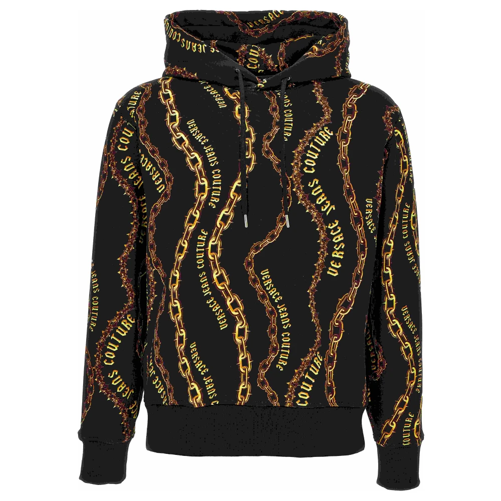 Versace Jeans Couture Sweaters Black Heren