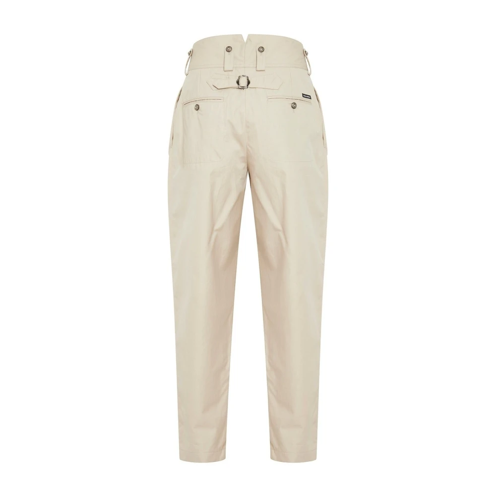 Dolce & Gabbana Tapered Trousers Beige Dames